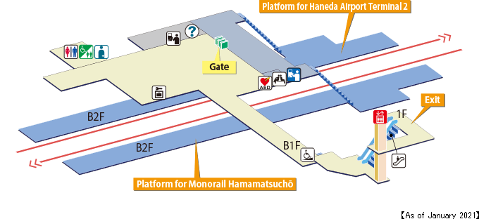 Shin Seibijo Map(As of January 2021)