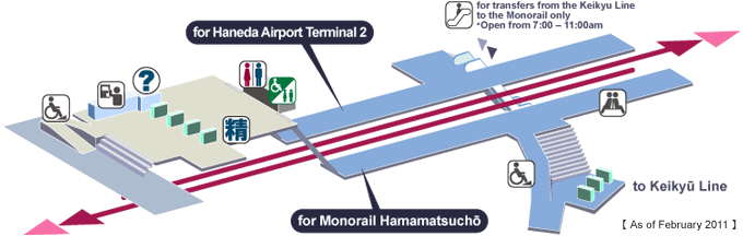 Tenkubashi Map(As of February 2011)