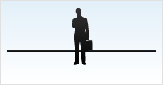 2. Lining up outside the yellow lines