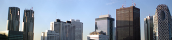 Shinjuku, full of dynamic motion