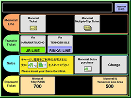 Ticket machines