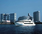 運河や東京湾をクルージングのイメージ