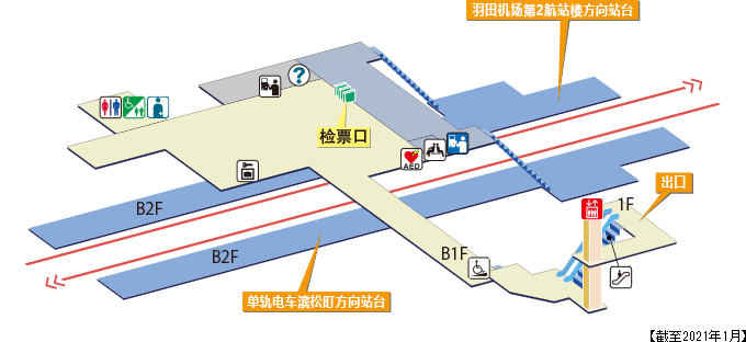 新整备场站 站内图(截至2021年1月)