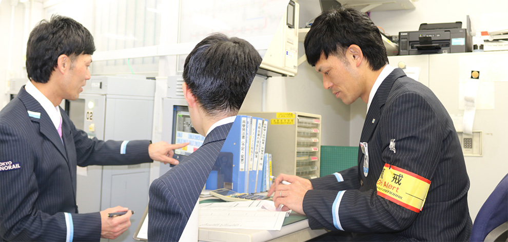 実際に業務をしている様子のイメージ